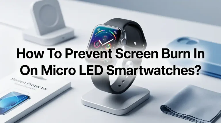 How To Prevent Screen Burn In On Micro LED Smartwatches?