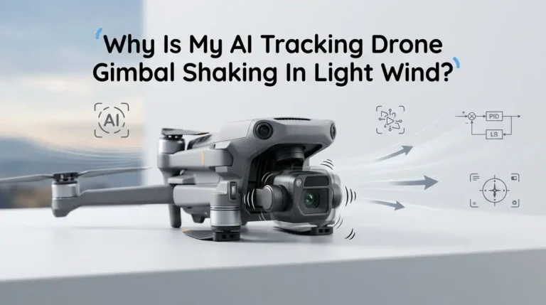 Why Is My AI Tracking Drone Gimbal Shaking In Light Wind?