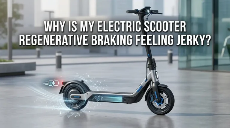 Why Is My Electric Scooter Regenerative Braking Feeling Jerky?