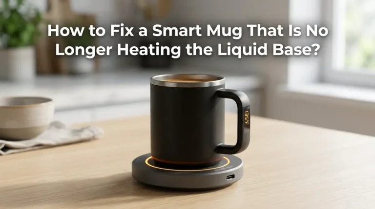How to Fix a Smart Mug That Is No Longer Heating the Liquid Base?
