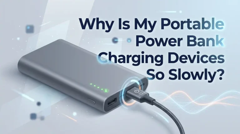 Why Is My Portable Power Bank Charging Devices So Slowly?