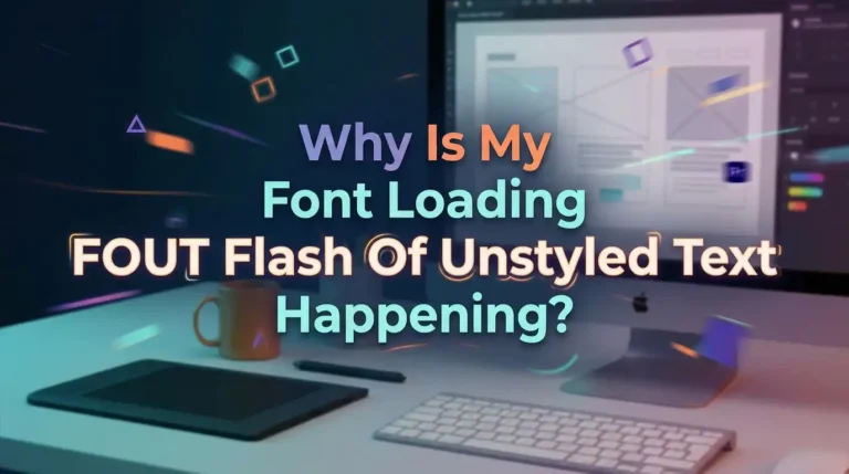 Why Is My Font Loading FOUT Flash Of Unstyled Text Happening?
