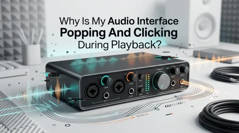 Why Is My Audio Interface Popping And Clicking During Playback?