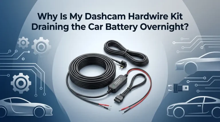 Why Is My Dashcam Hardwire Kit Draining the Car Battery Overnight?