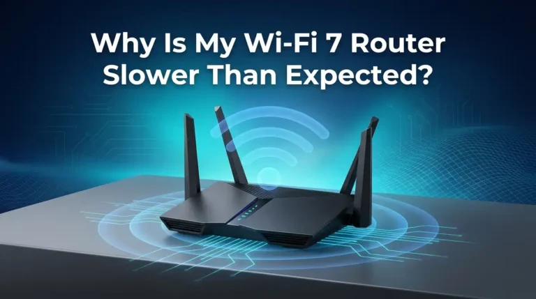 Why Is My Wi-Fi 7 Router Slower Than Expected?