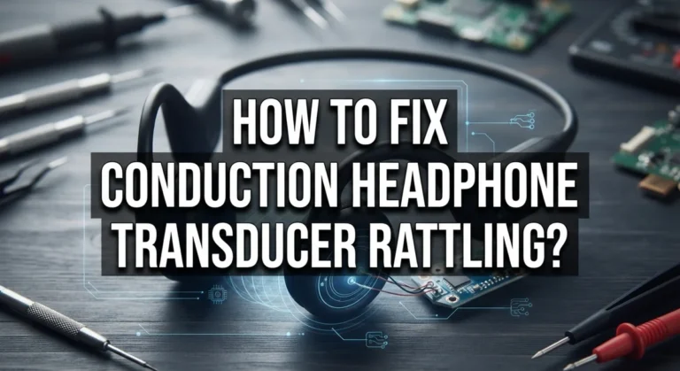 How To Fix Bone Conduction Headphone Transducer Rattling?