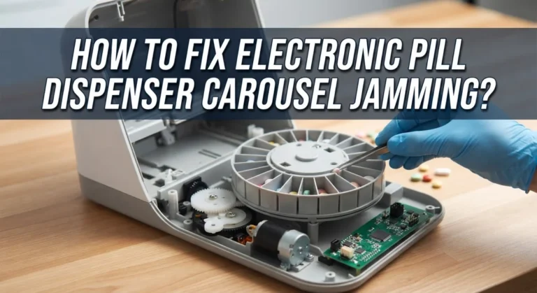 How To Fix Electronic Pill Dispenser Carousel Jamming?