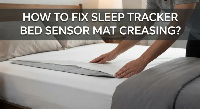 How To Fix Sleep Tracker Bed Sensor Mat Creasing?
