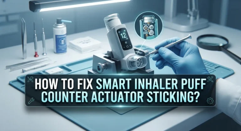 How To Fix Smart Inhaler Puff Counter Actuator Sticking?