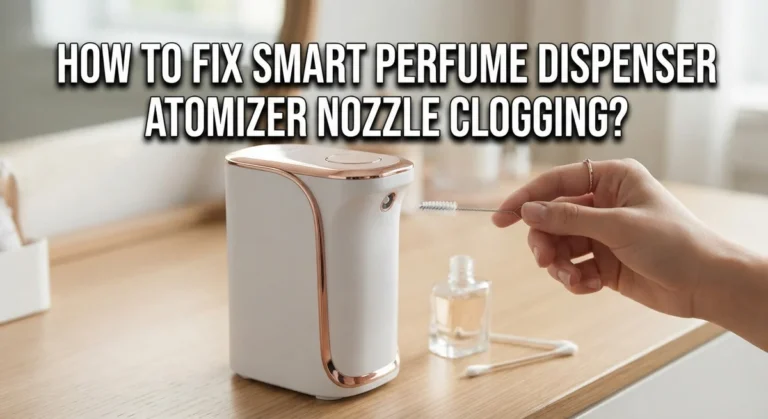 How To Fix Smart Perfume Dispenser Atomizer Nozzle Clogging?