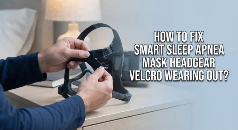 How To Fix Smart Sleep Apnea Mask Headgear Velcro Wearing Out?